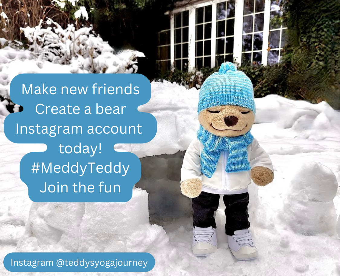 Meddy Teddy Yoga Bear - Yoga Bear - Meddy Teddy Bear Meddy Teddy Yoga Bear - Yoga Bear - Meddy Teddy Bear