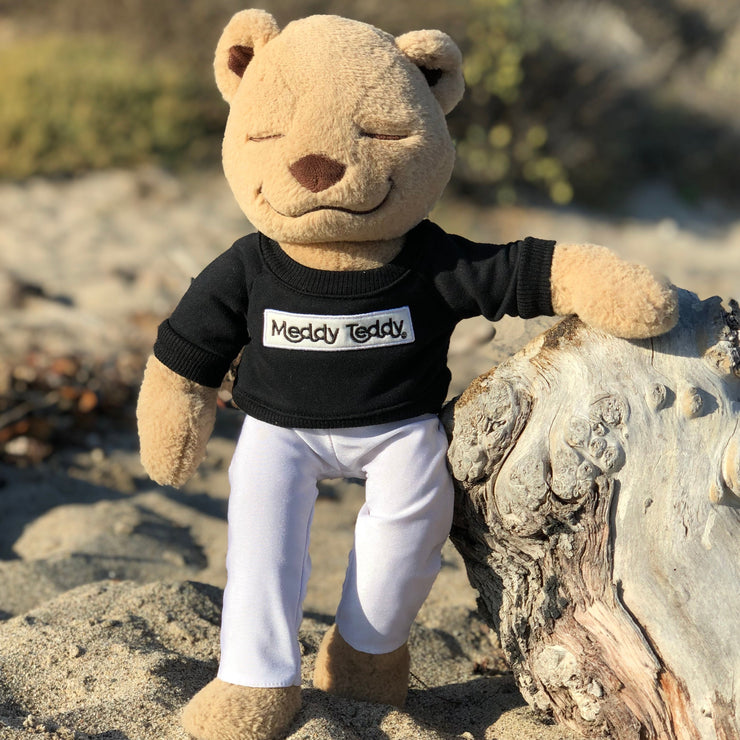 Black Meddy Teddy Sweater