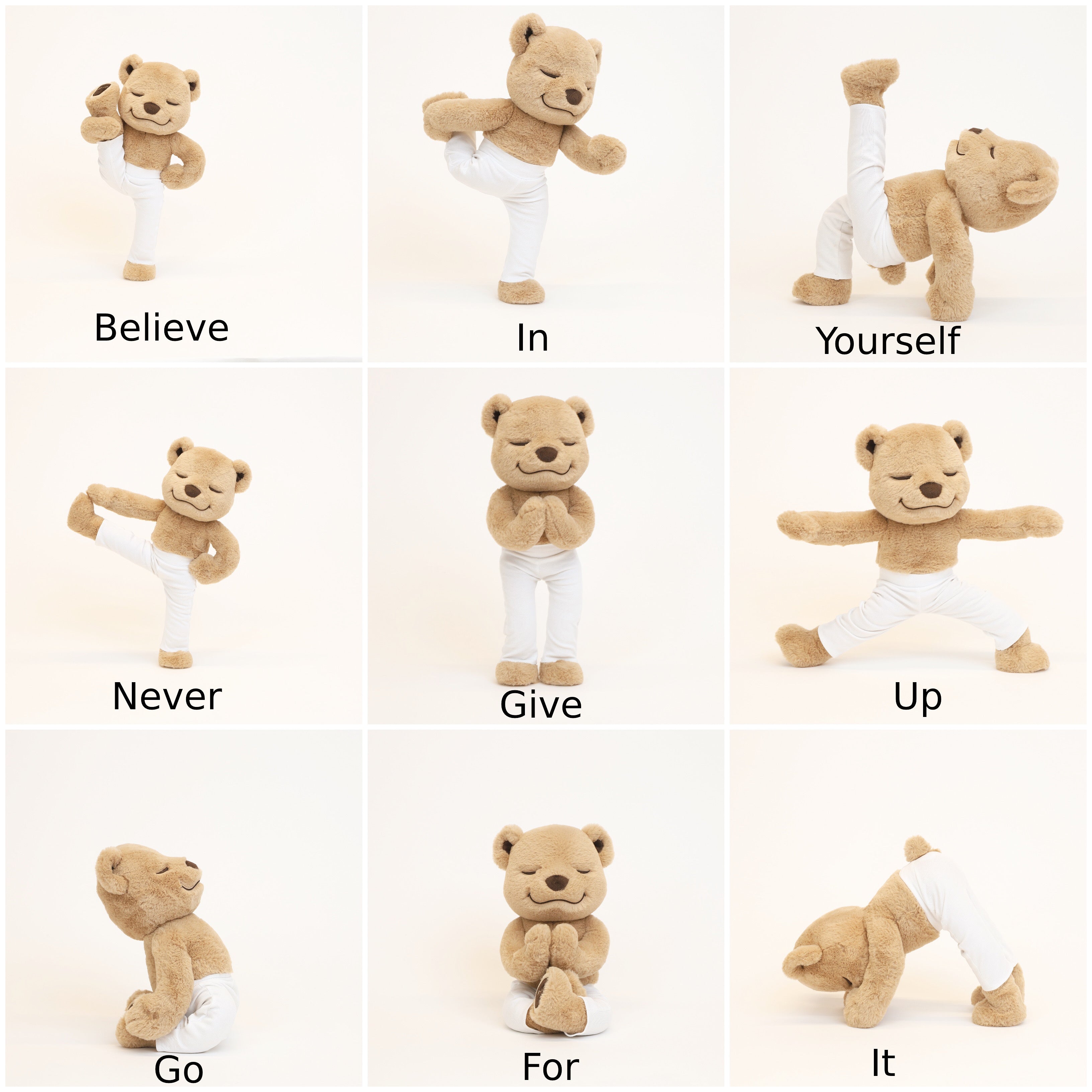 Meddy Teddy Original Yoga Teddy Bear Plush Toy (37 Cm.)